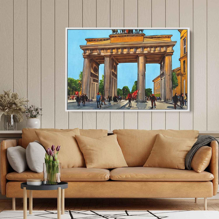 Watercolor Brandenburg Gate #128 - Kanvah