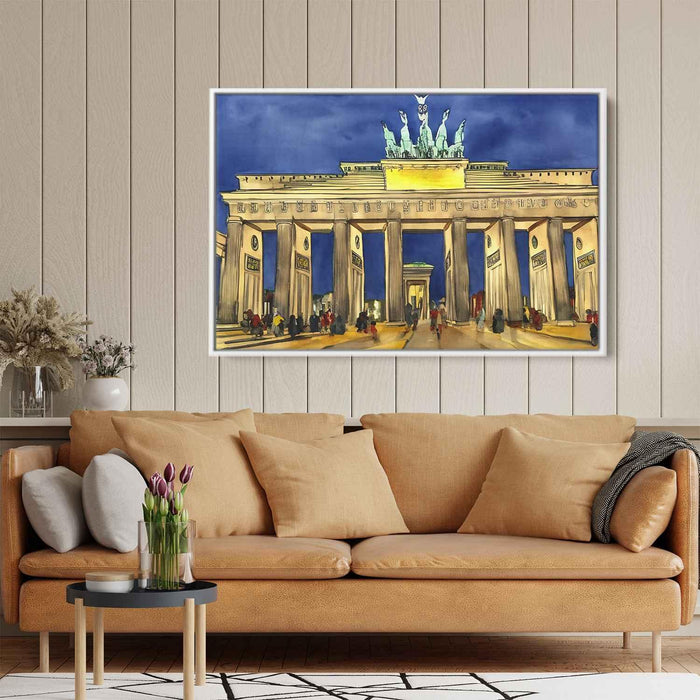 Watercolor Brandenburg Gate #136 - Kanvah