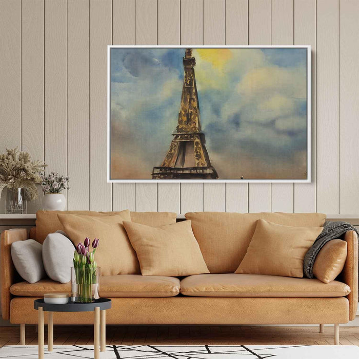 Watercolor Eiffel Tower #126 - Kanvah