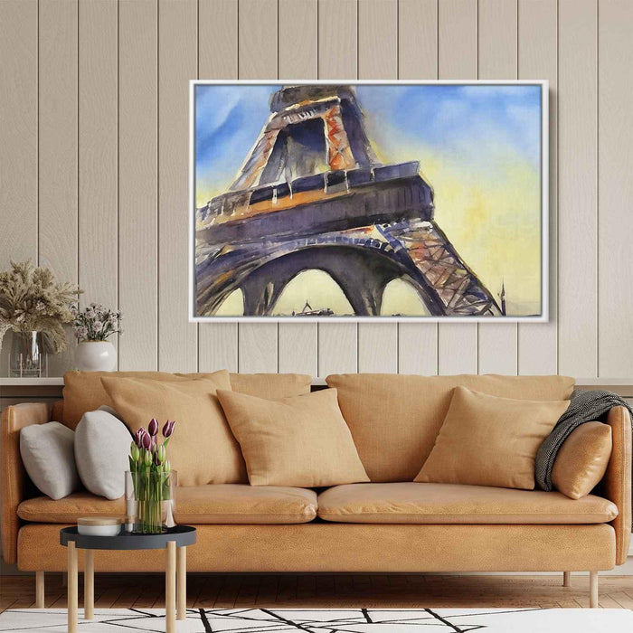 Watercolor Eiffel Tower #133 - Kanvah