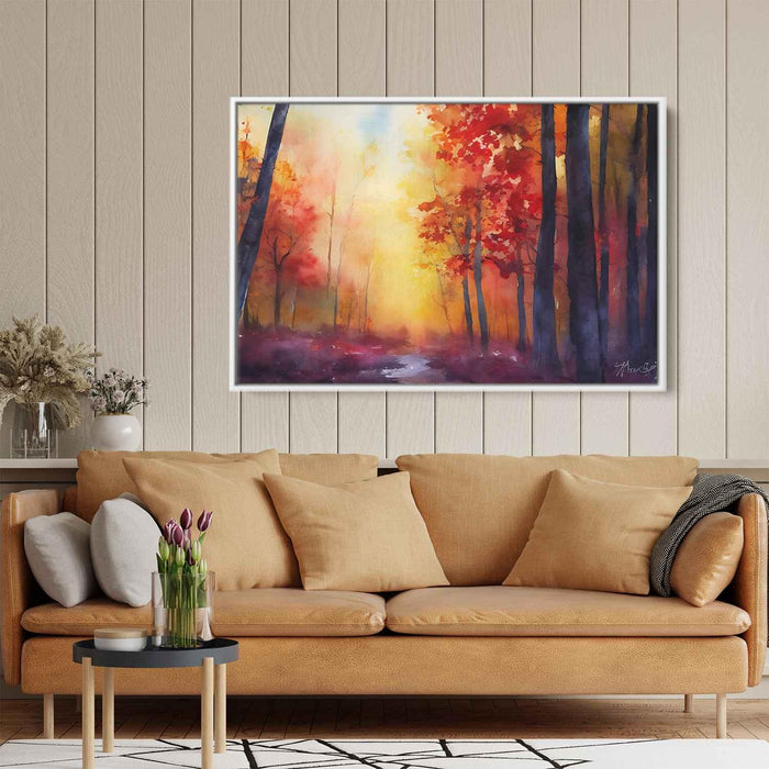 Watercolor Forest #127 - Kanvah