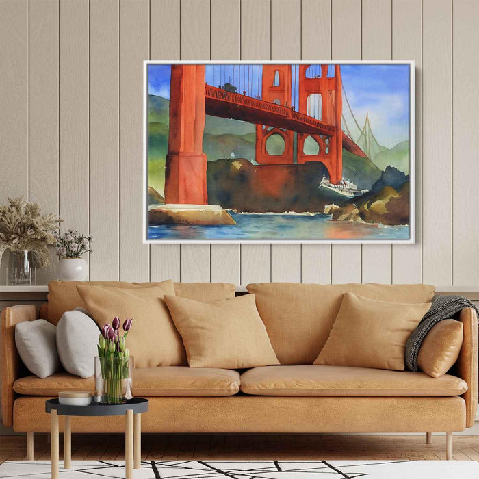 Watercolor Golden Gate Bridge #114 - Kanvah