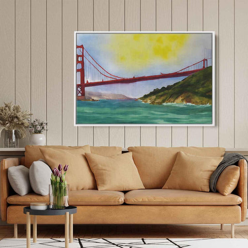 Watercolor Golden Gate Bridge #117 - Kanvah