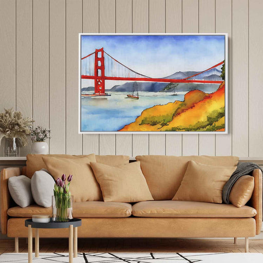 Watercolor Golden Gate Bridge #118 - Kanvah