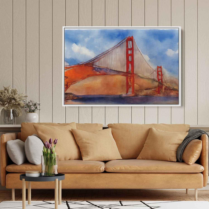 Watercolor Golden Gate Bridge #127 - Kanvah