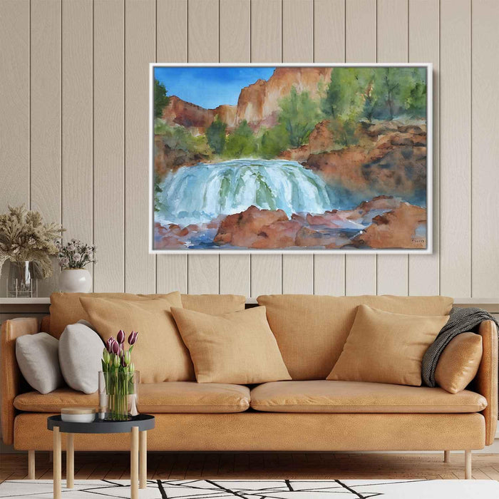 Watercolor Havasu Falls #111 - Kanvah