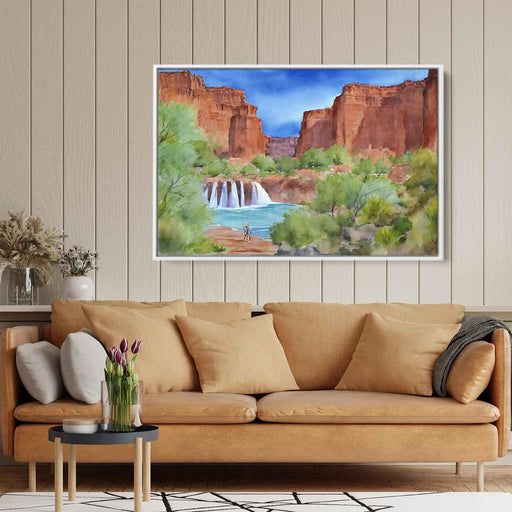 Watercolor Havasu Falls #126 - Kanvah