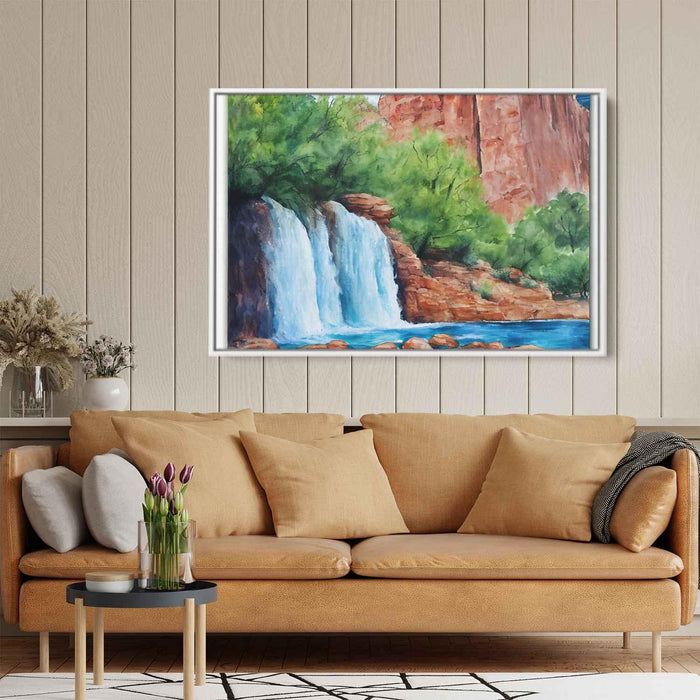 Watercolor Havasu Falls #136 - Kanvah