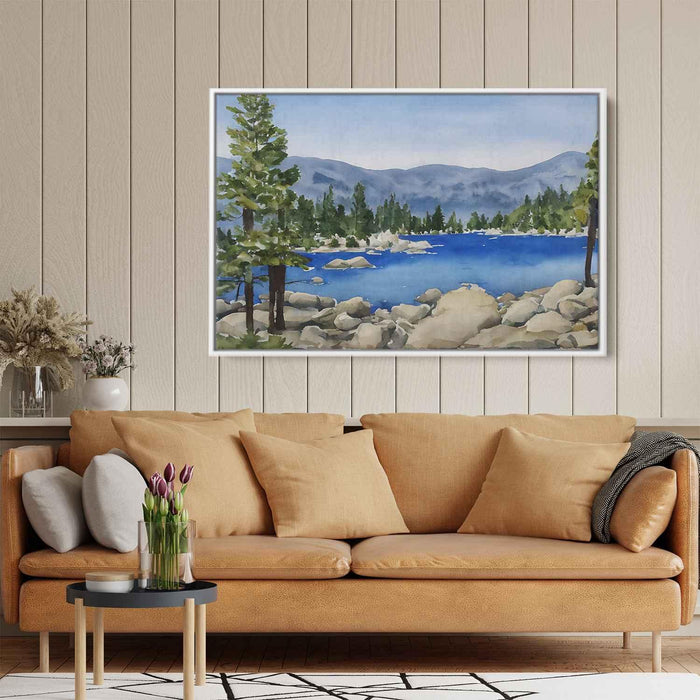 Watercolor Lake Tahoe #135 - Kanvah