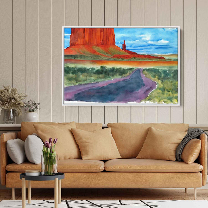 Watercolor Monument Valley #111 - Kanvah