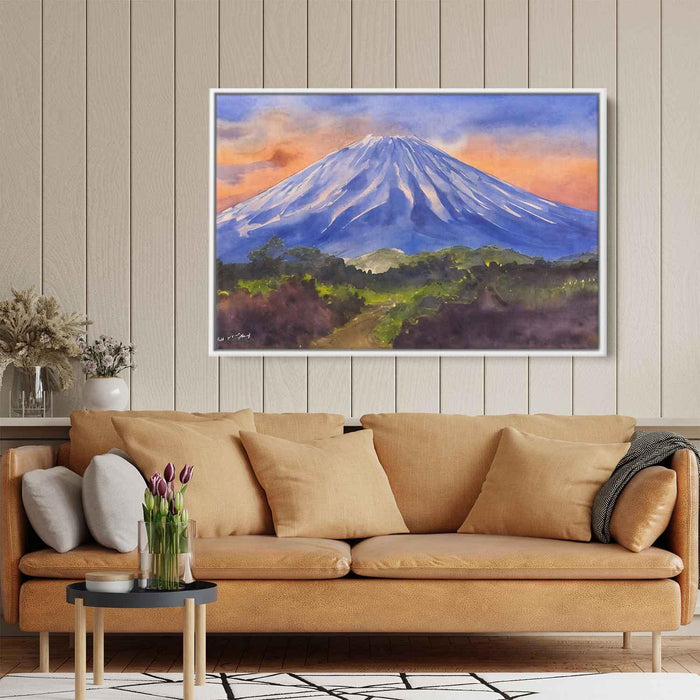 Watercolor Mount Fuji #111 - Kanvah