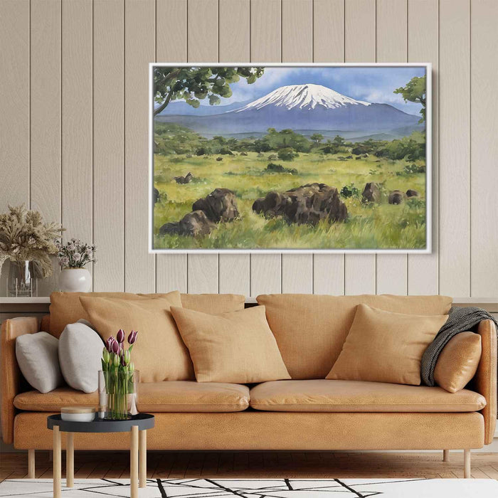 Watercolor Mount Kilimanjaro #111 - Kanvah