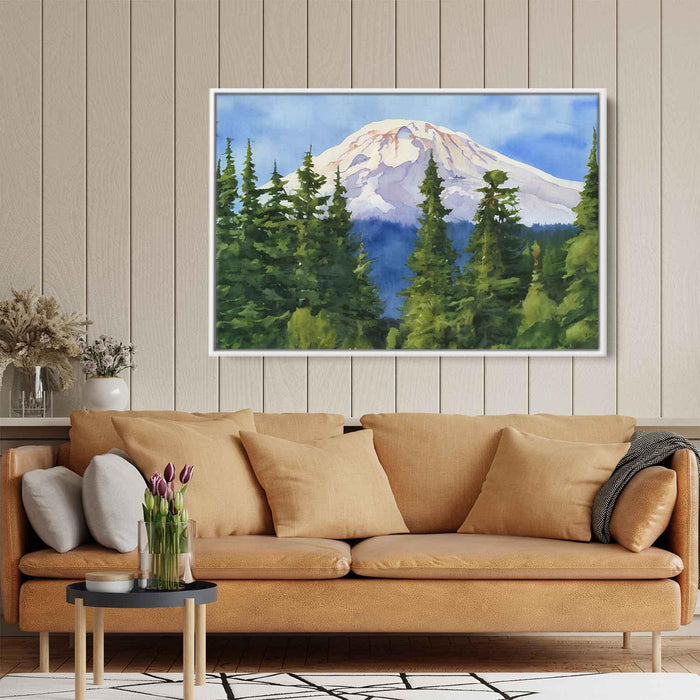 Watercolor Mount Rainier #111 - Kanvah