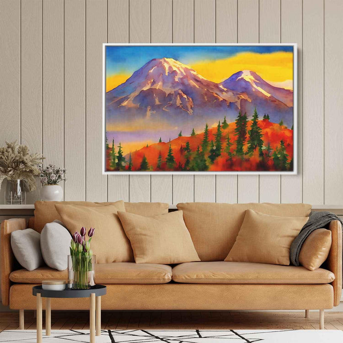 Watercolor Mount Rainier #114 - Kanvah