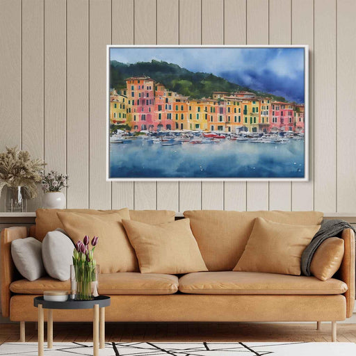 Watercolor Portofino #134 - Kanvah