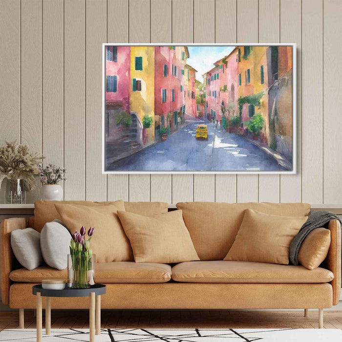 Watercolor Portofino Streets #134 - Kanvah