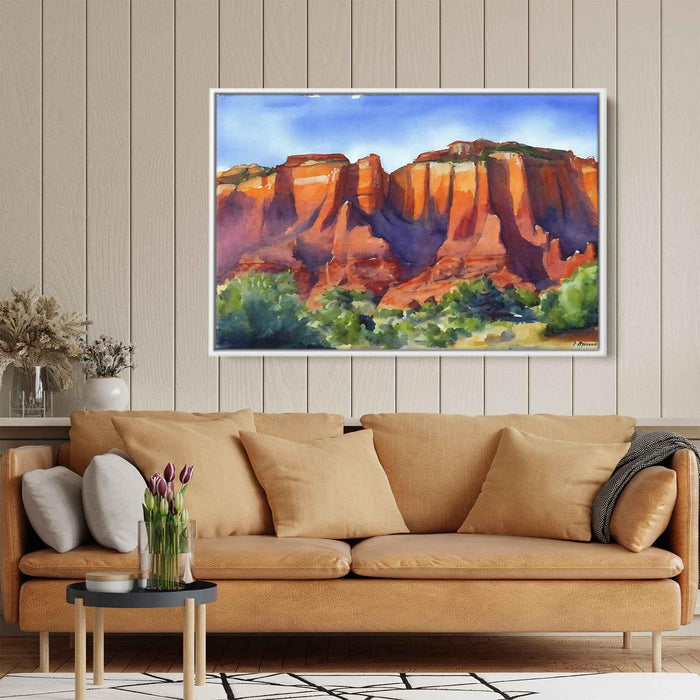 Watercolor Sedona Red Rocks #107 - Kanvah