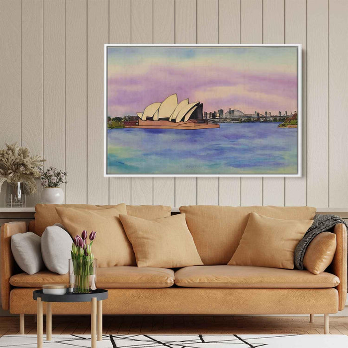 Watercolor Sydney Opera House #111 - Kanvah