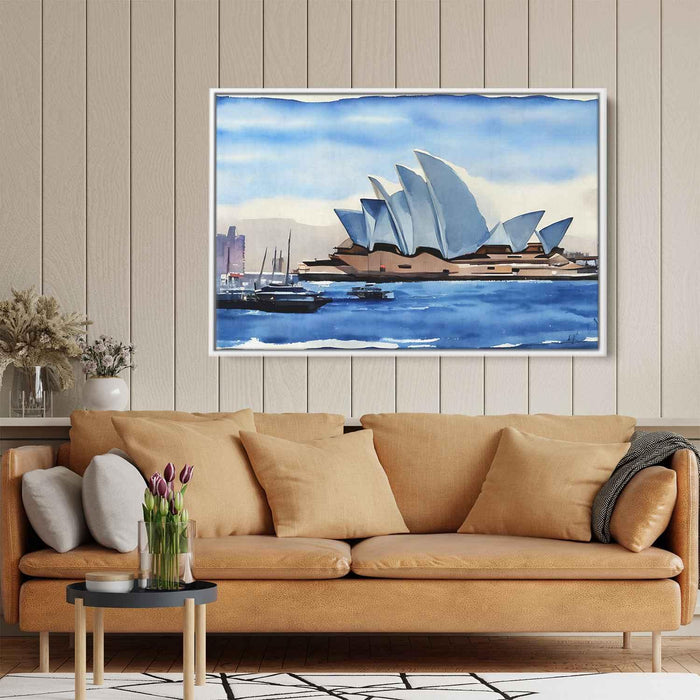 Watercolor Sydney Opera House #114 - Kanvah