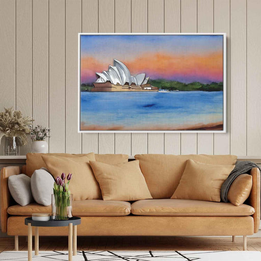 Watercolor Sydney Opera House #118 - Kanvah