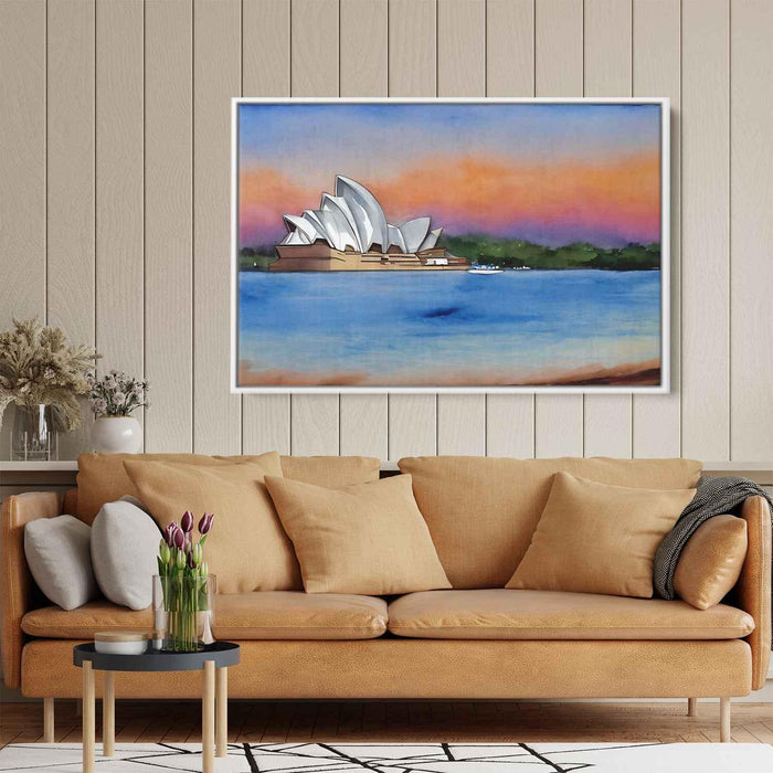 Watercolor Sydney Opera House #118 - Kanvah