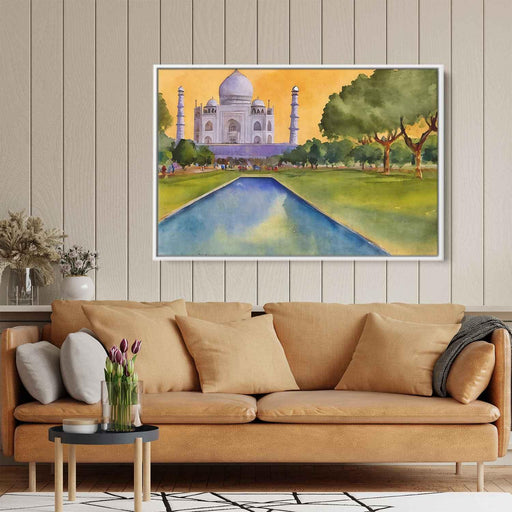 Watercolor Taj Mahal #117 - Kanvah