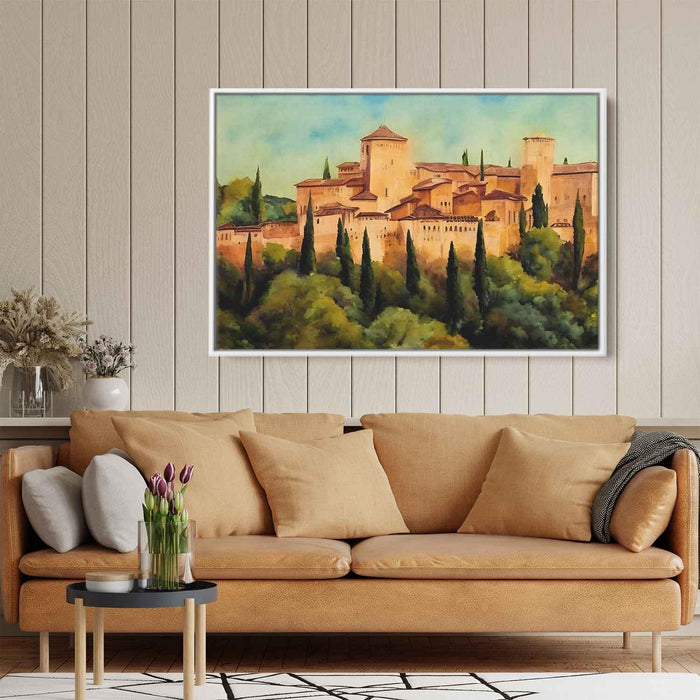 Watercolor Alhambra #127 - Kanvah
