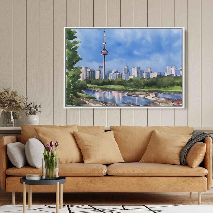 Watercolor CN Tower #103 - Kanvah