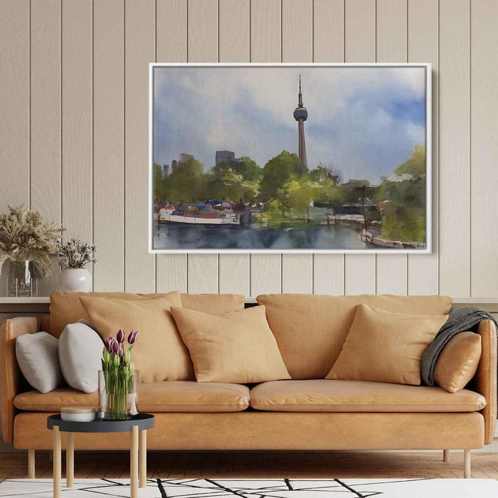 Watercolor CN Tower #107 - Kanvah