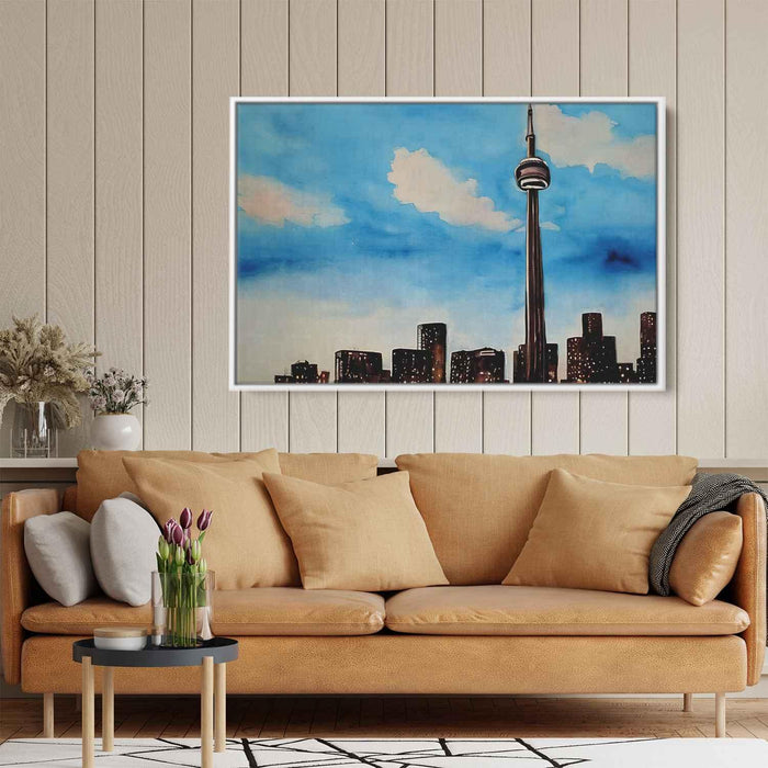 Watercolor CN Tower #126 - Kanvah