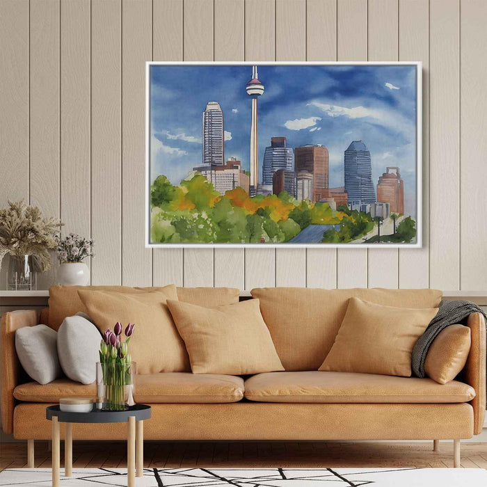 Watercolor CN Tower #134 - Kanvah