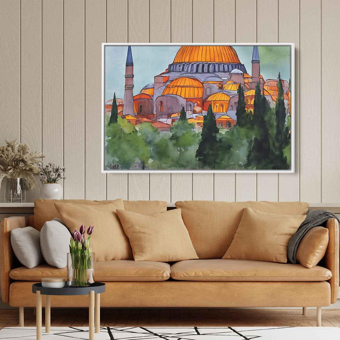 Watercolor Hagia Sophia #111 - Kanvah