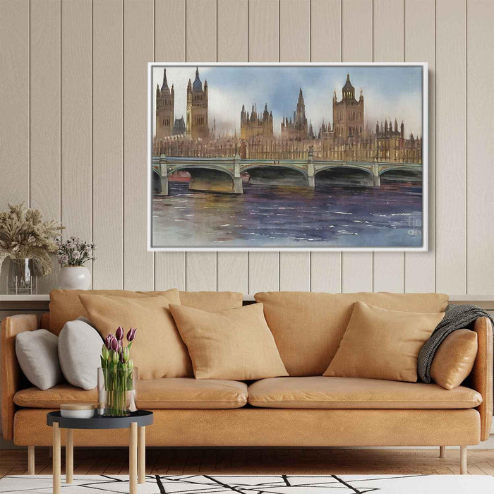 Watercolor Palace of Westminster #117 - Kanvah