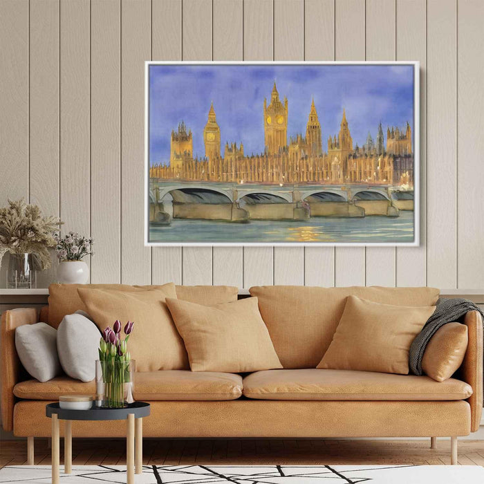 Watercolor Palace of Westminster #124 - Kanvah