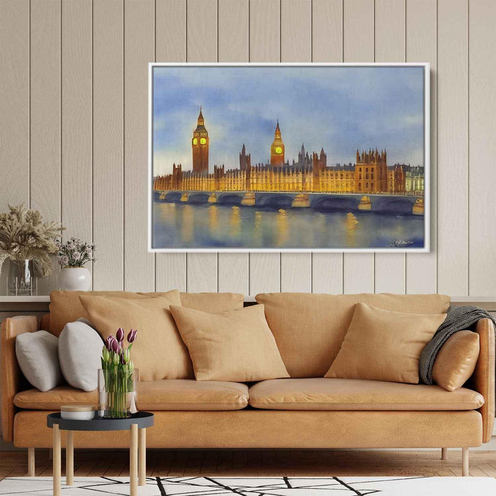 Watercolor Palace of Westminster #128 - Kanvah