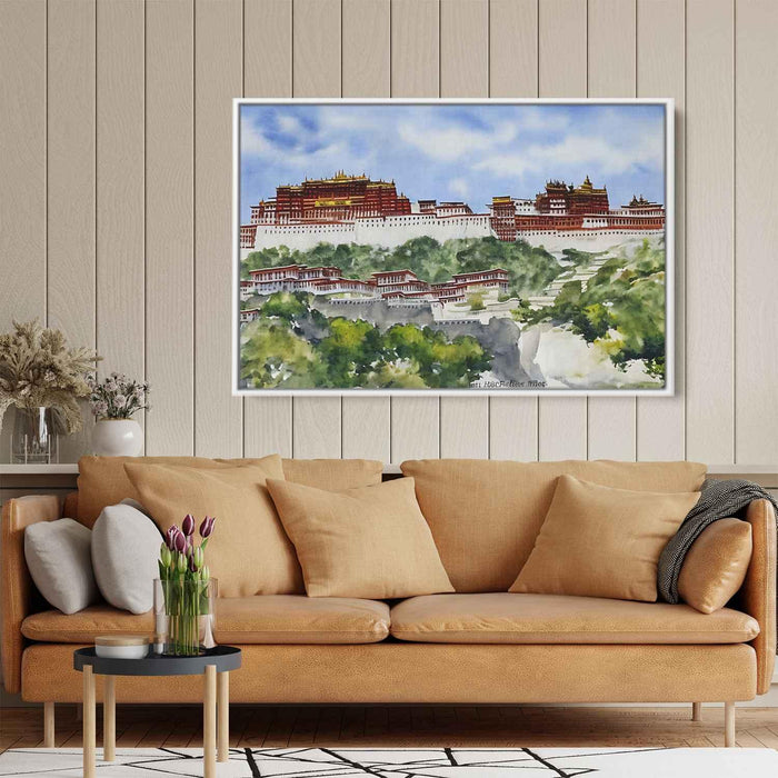 Watercolor Potala Palace #111 - Kanvah