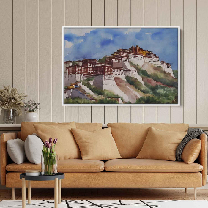 Watercolor Potala Palace #118 - Kanvah