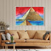 Watercolor Pyramids of Giza #126 - Kanvah