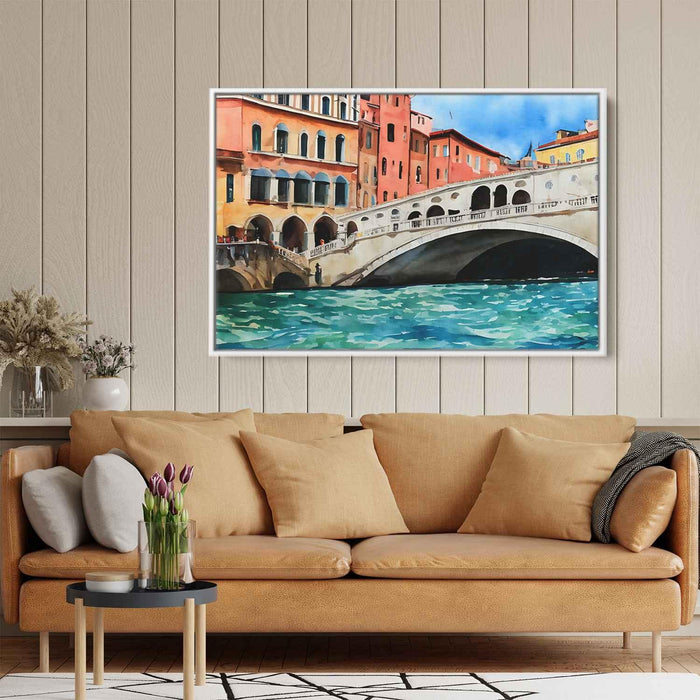 Watercolor Rialto Bridge #111 - Kanvah