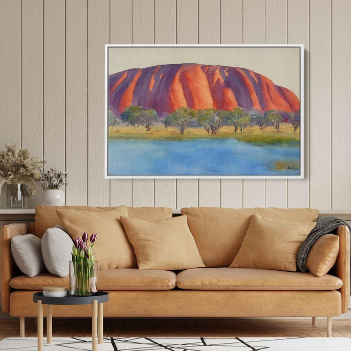 Watercolor Uluru #117 - Kanvah