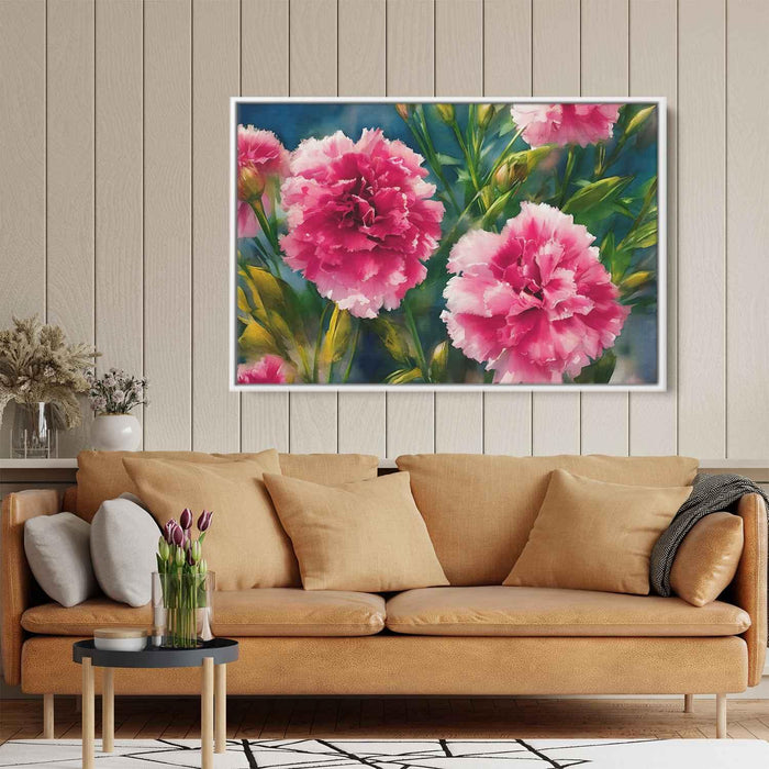 Watercolour Painting Carnations #128 - Kanvah