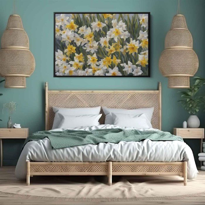 Contemporary Oil Daffodils #119 - Kanvah