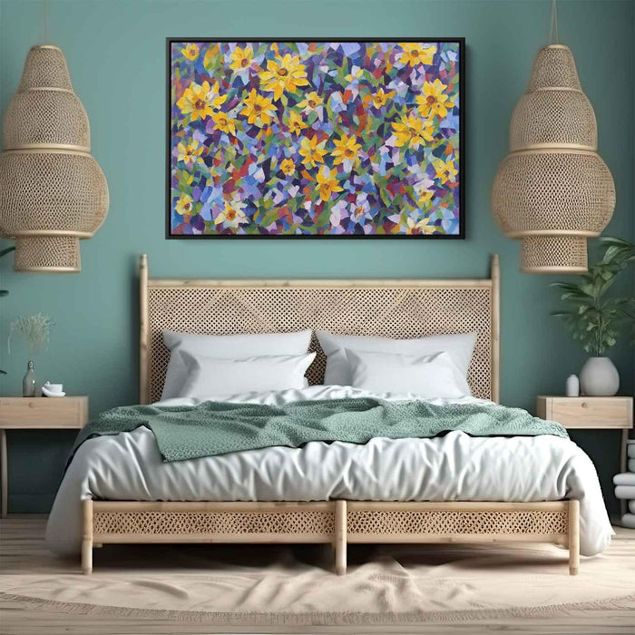 Cubist Oil Daffodils #109 - Kanvah