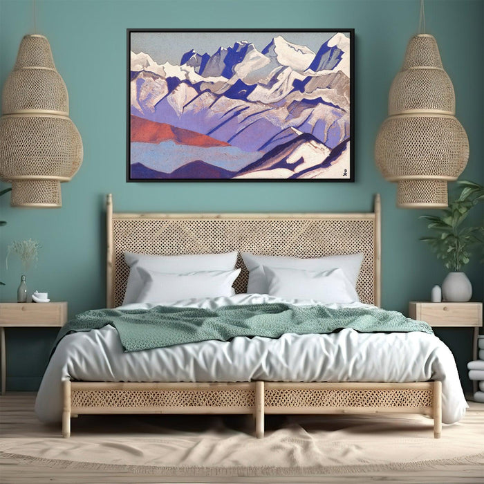 Everest by Nicholas Roerich - Canvas Artwork