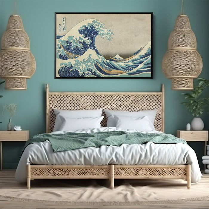 The Great Wave off Kanagawa by Katsushika Hokusai - Canvas Artwork