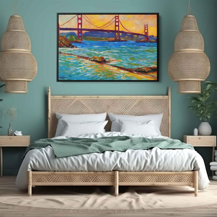Impressionism Golden Gate Bridge #109 - Kanvah