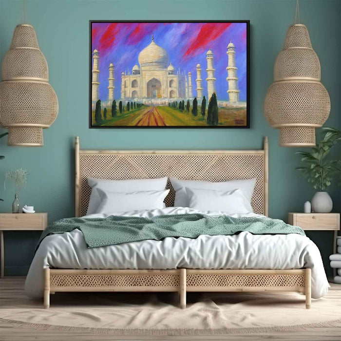 Impressionism Taj Mahal #104 - Kanvah