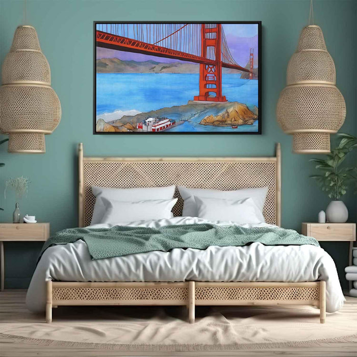 Realism Golden Gate Bridge #119 - Kanvah