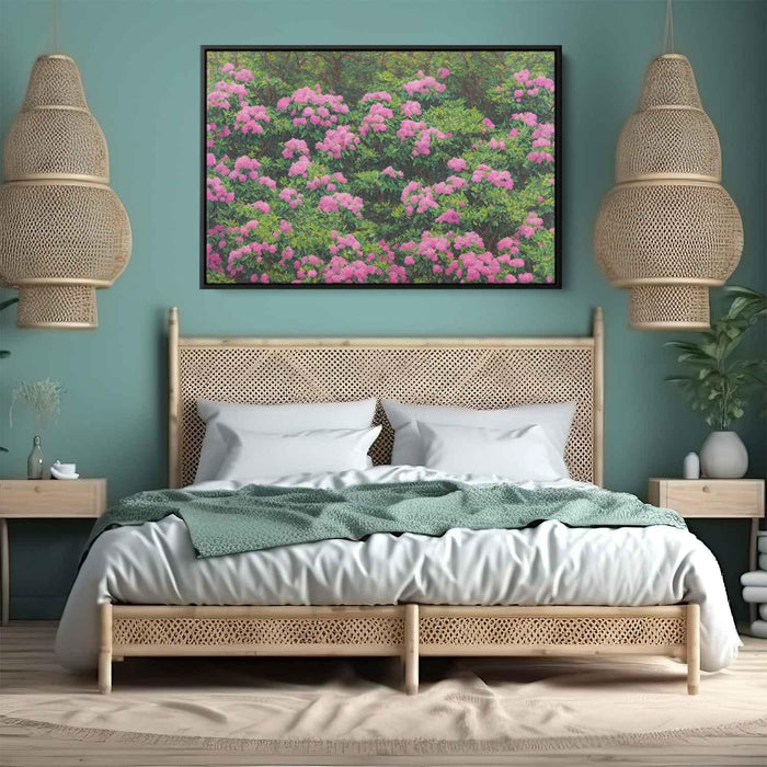 Realistic Oil Rhododendron #137 - Kanvah