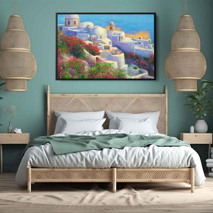Impressionism Santorini #120 - Kanvah